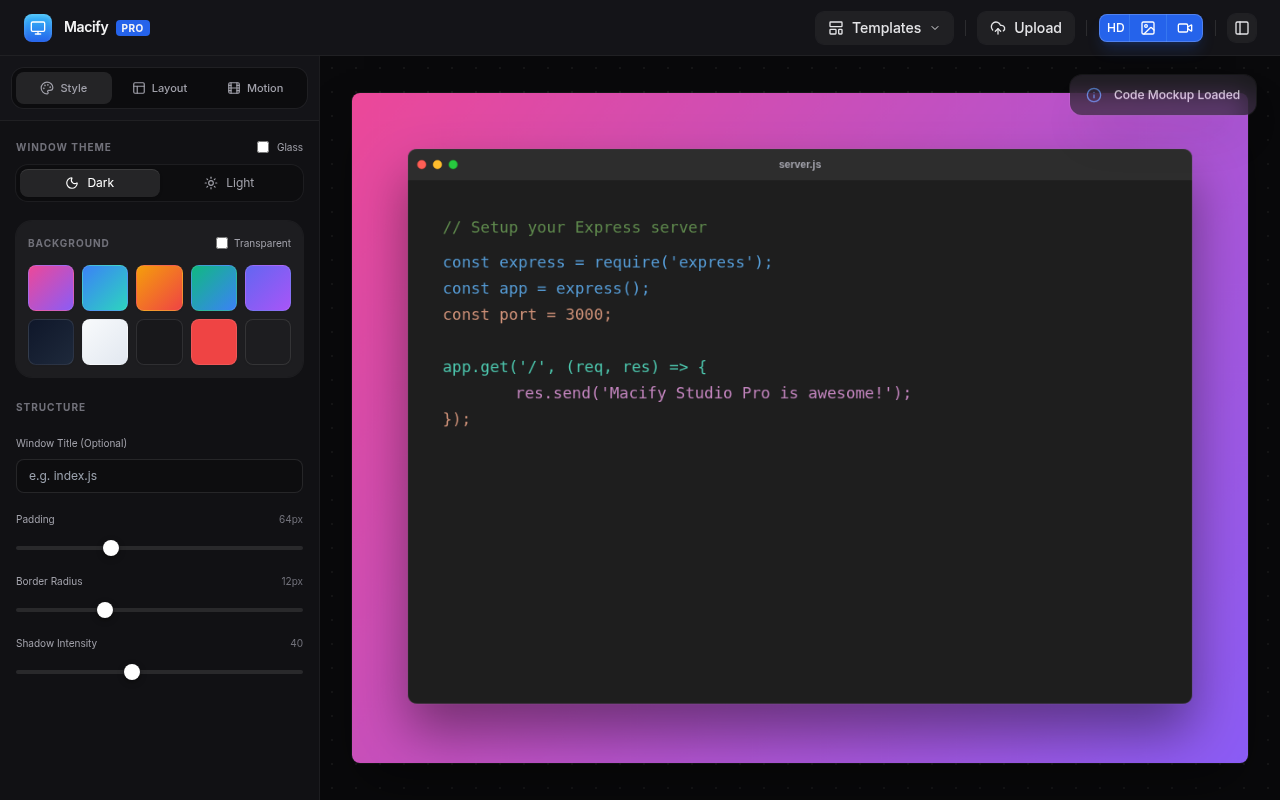 Macify Studio Pro 2 5